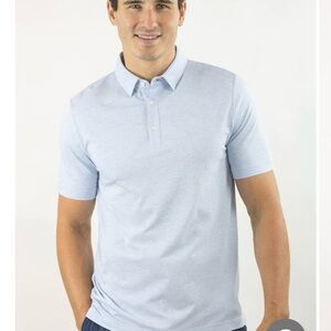 Jachs Blue Polo Shirt Classic Style